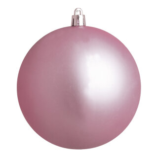 Christmas ball pink matt 6 pcs./blister - Material:  - Color:  - Size: &Oslash; 8cm