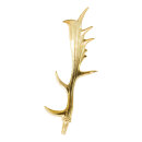 Antlers,  plastic, Size:; Color:gold