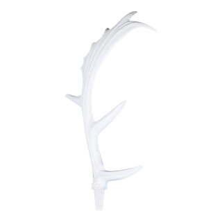 Antlers  - Material: plastic - Color: white - Size:  X 50cm
