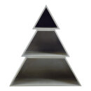 Tree, 3-fold, wood, nested, Size:;38x34x9cm, Color:grey