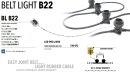 BL B22 100   Kabelfarbe: schwarz   Lampen E27/B22 230V...