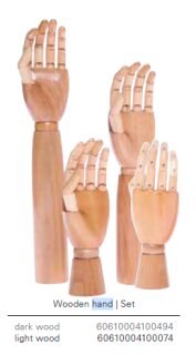 Wooden Hand Set